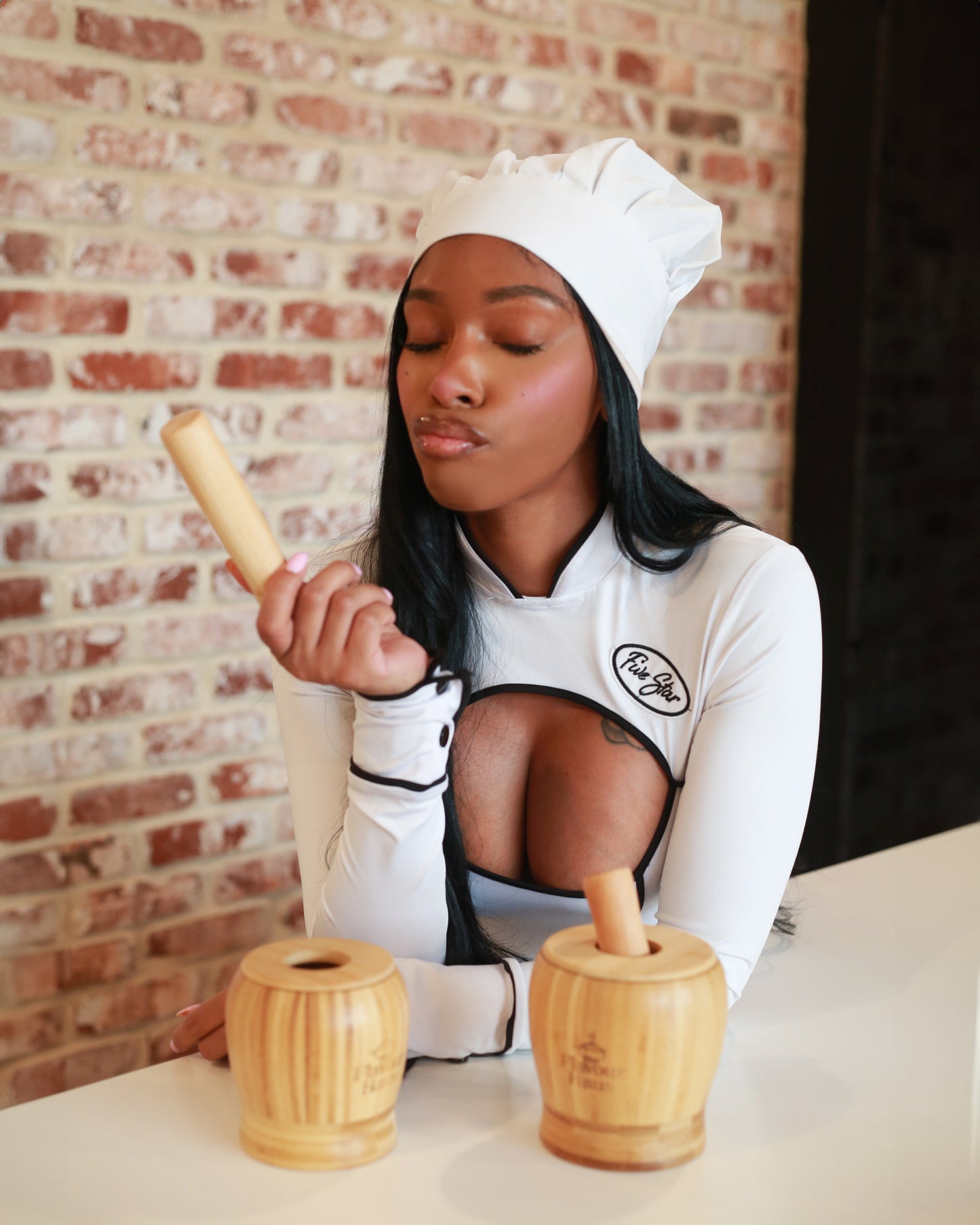 Large Pilon Mortar With Lid